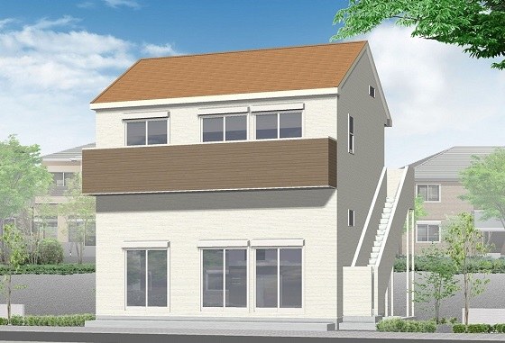 アパート施工イメージ